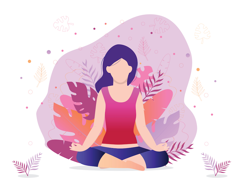 tips for family caregivers 3 Tips for family caregivers - Woman practicing self-care by doing yoga