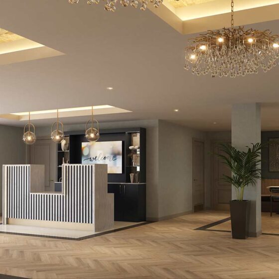 Millfield Rose Luxury Care Home Reception
