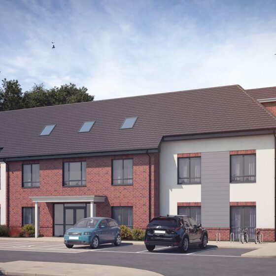 Millfield Rose Luxury Care Home Reception exterior