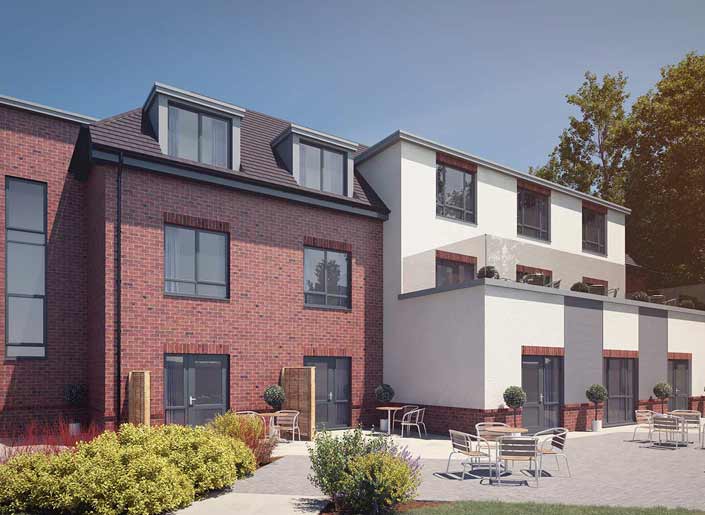 Millfield Rose Luxury Care Home Exterior