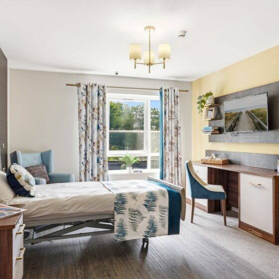 Dora Rose Care Home bedroom
